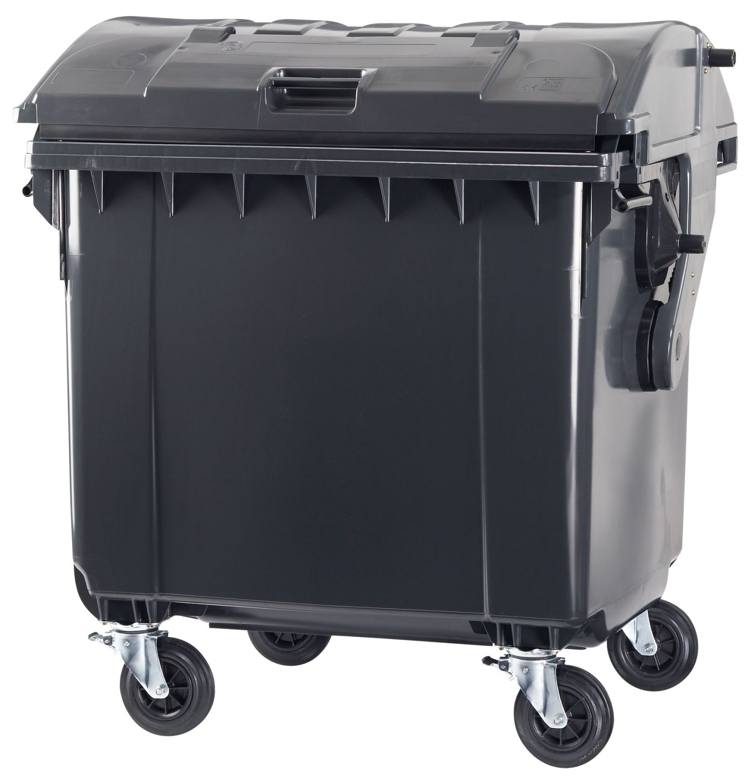 Контейнер для відходів ESE, 1100л, сірий, сферична кришка